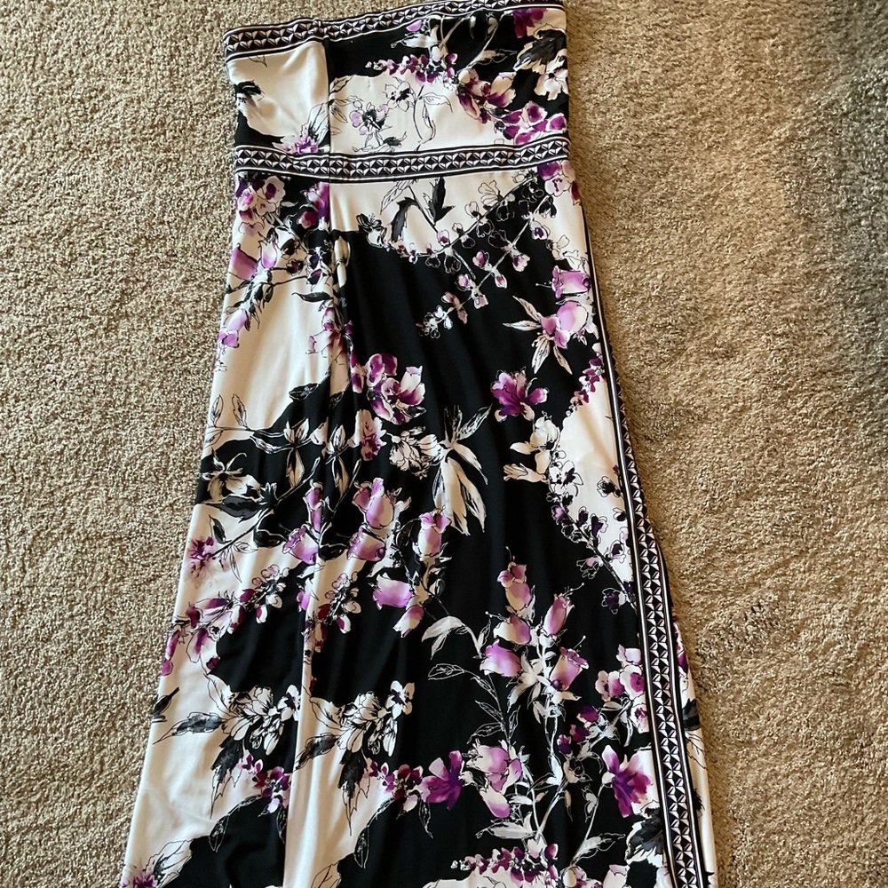 Long Strapless Dress White House Black Market